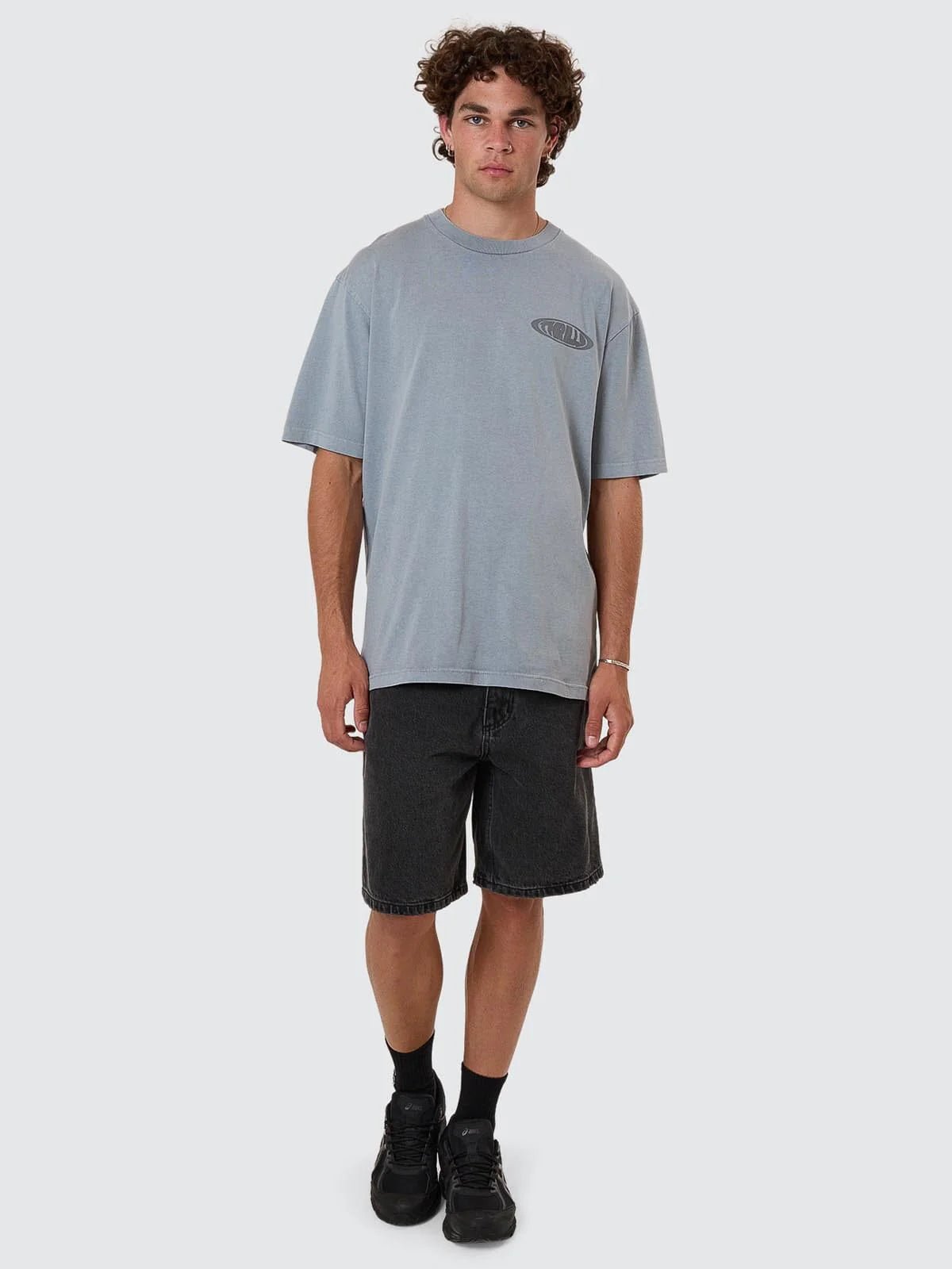 Shadowless Oversize Fit Tee - Smog - ThrillsTH25 - 113G - Smog - S