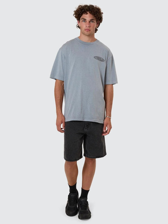 Shadowless Oversize Fit Tee - Smog