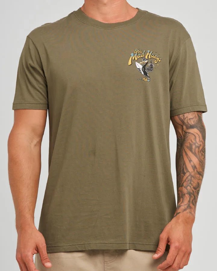 SHAGGIN WAGON | SS TEE -The Mad HueysH126M01009-OLIVE-S