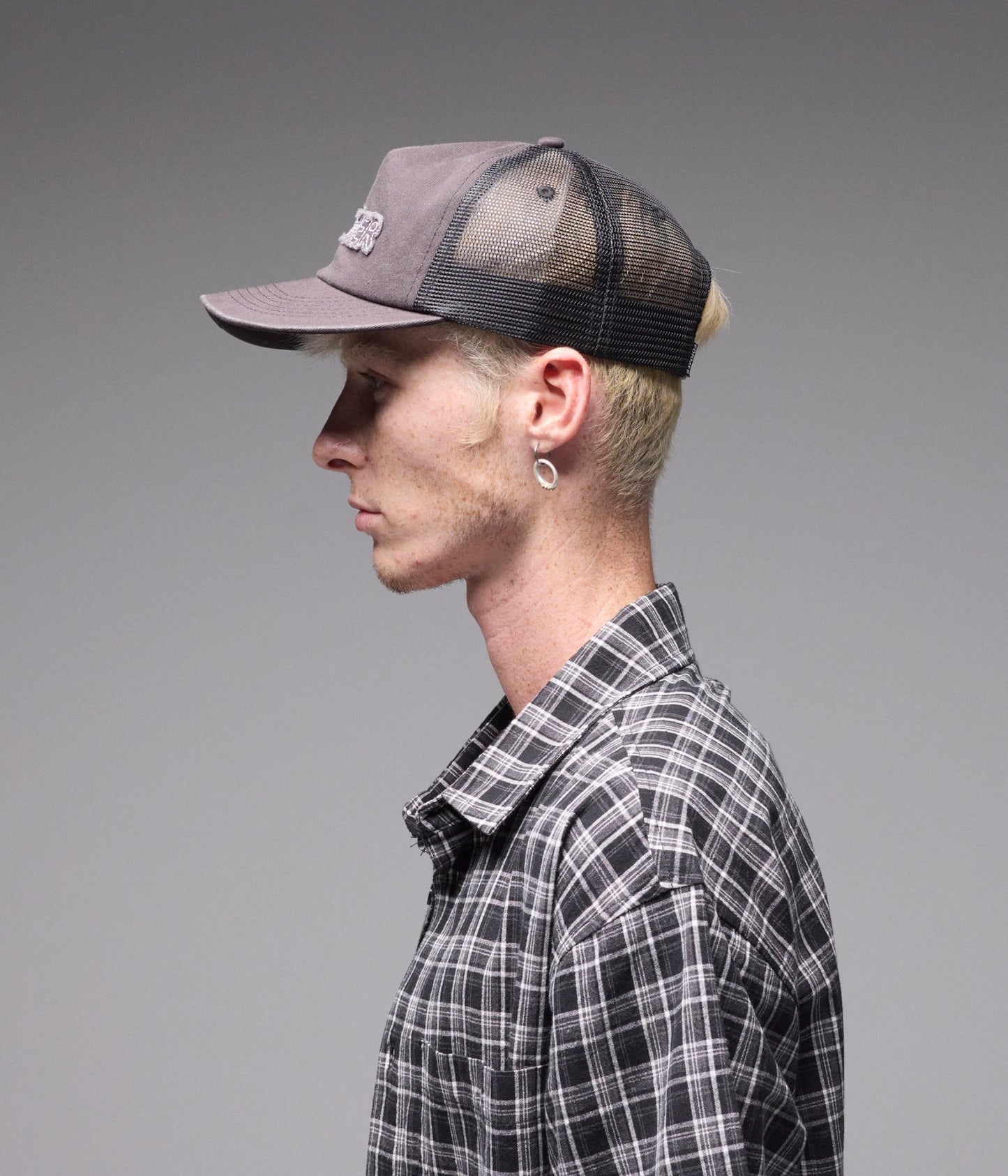 SHAMBLES TRUCKER CAP - FormerFHW-25402-GREY-OSFM