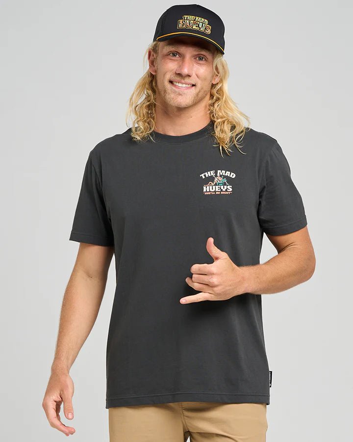 SHE'LL BE RIGHT | SS TEE - The Mad HueysH425M01013 - VINTAGE BLACK - S
