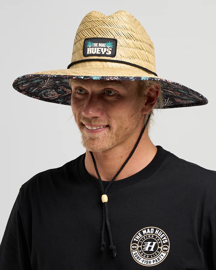 SHE'LL BE RIGHT | STRAW HAT - Mad HueysH425M06025 - NATURAL - OSFM