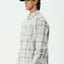 Shelter - Recycled Flannel Long Sleeve Shirt - AfendsM262250-WHITE CHECK-XS