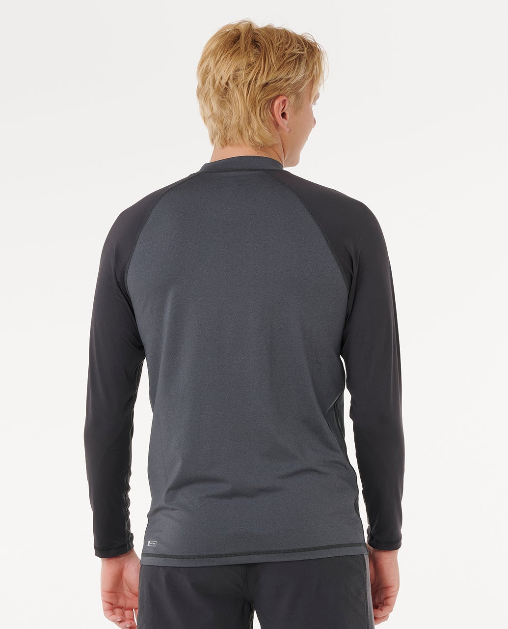 SHOCK UPF L/S -Rip Curl16GMRV-BLACK MARLE-XS