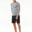 Shock UPF L/S - Rip Curl146MRV - 3597 - Light Grey Marle - L