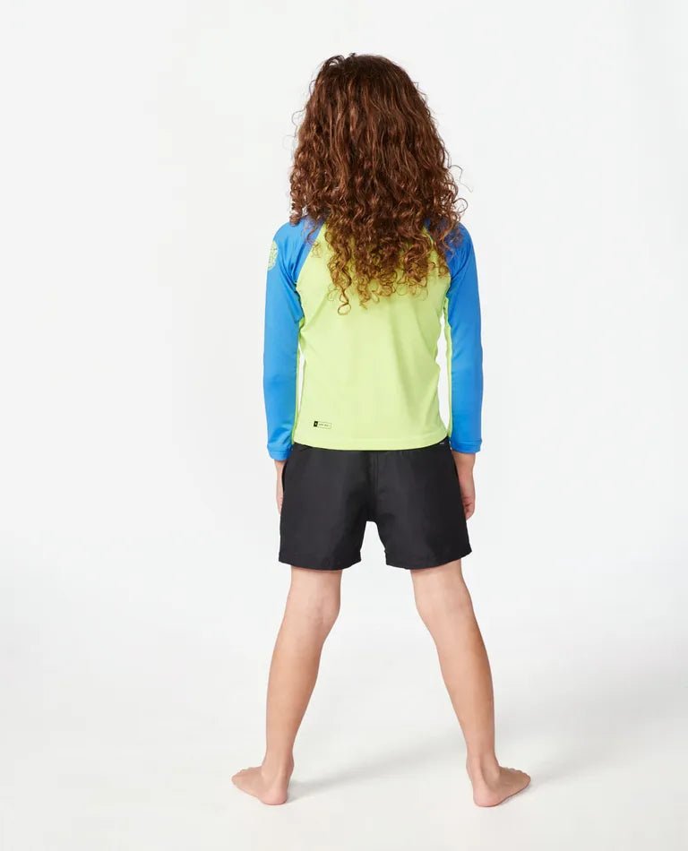 SHOCK UPF L/S - BOY - Rip CurlTNFTRV - BLUE GREEN - 1to2