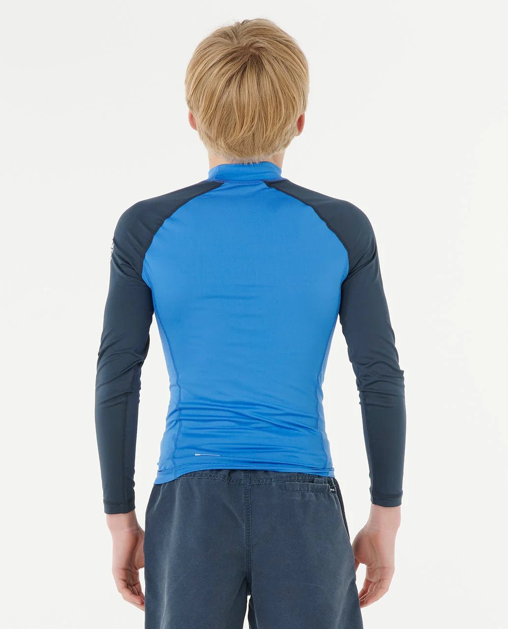 SHOCK UPF L/S - BOY - Rip Curl12TBRV-STORM BLUE-8