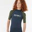 SHOCK UPF S/S - BOY - Rip Curl12UBRV - DARK OLIVE - 8