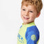 Shock UPF SS Boy - Rip CurlTNGTRV - BLUE GREEN - 1to2