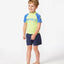Shock UPF SS Boy - Rip CurlTNGTRV - BLUE GREEN - 1to2