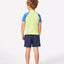 Shock UPF SS Boy - Rip CurlTNGTRV - BLUE GREEN - 1to2