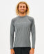 Shockwaves L/S Rashie - Rip Curl12MMRV0085 - Grey Marle - 3XL