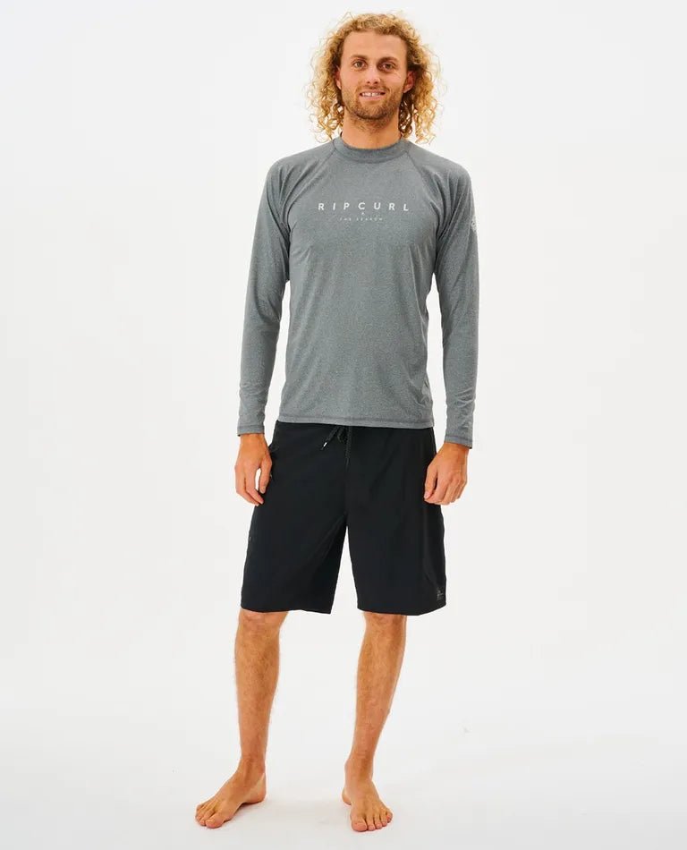 Shockwaves L/S Rashie - Rip Curl12MMRV0085 - Grey Marle - 3XL