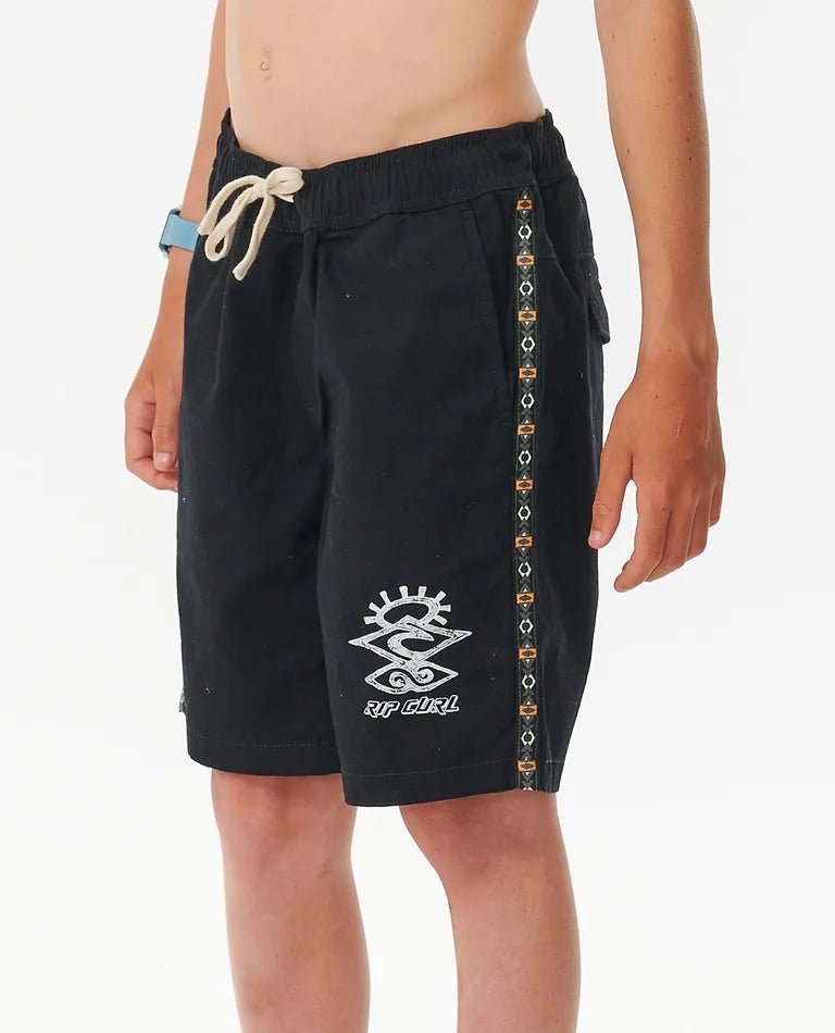 Shred Rock Walkshort - Boy - Rip Curl012bws - 8264 - Washed Black - 10