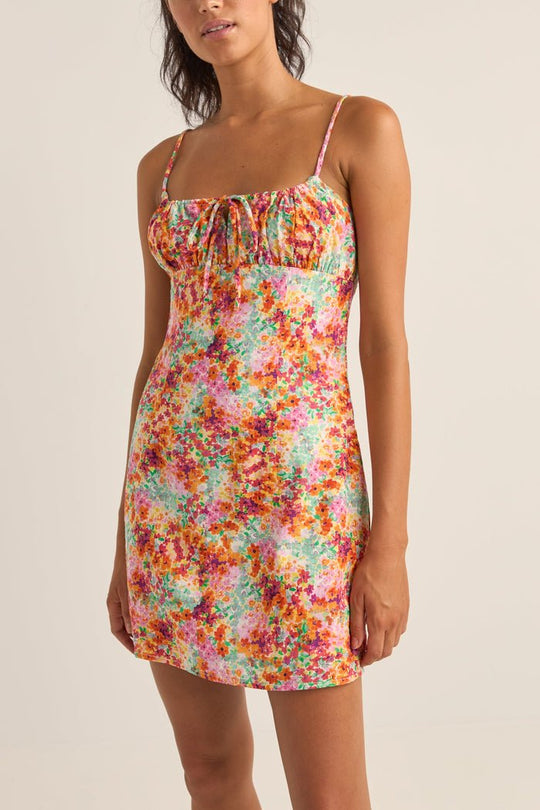 SIERRA FLORAL MINI DRESS