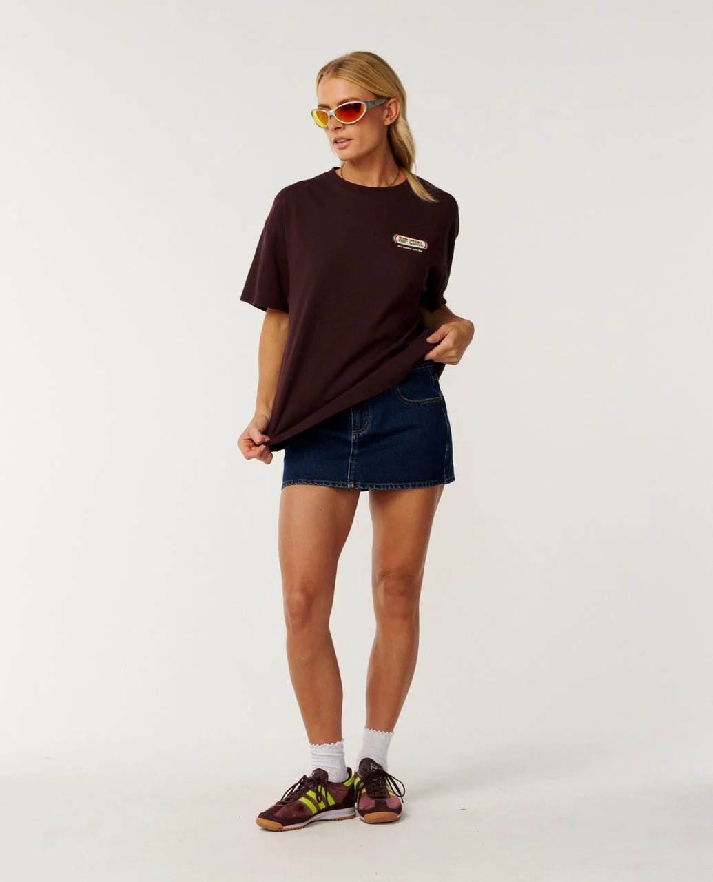 SINCE 1969 OVERSIZED TEE -Rip Curl0RRWTE-FUDGE-2XS