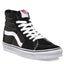 SK8 - HI Black/Black/White - VansAccentVN000D5IB8C-Black/Black/White-7to8.5