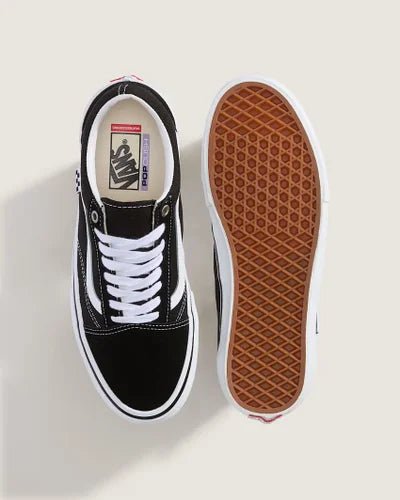 Skate Old Skool Black/White - VansAccent194905587060-Black/White-8/9.5