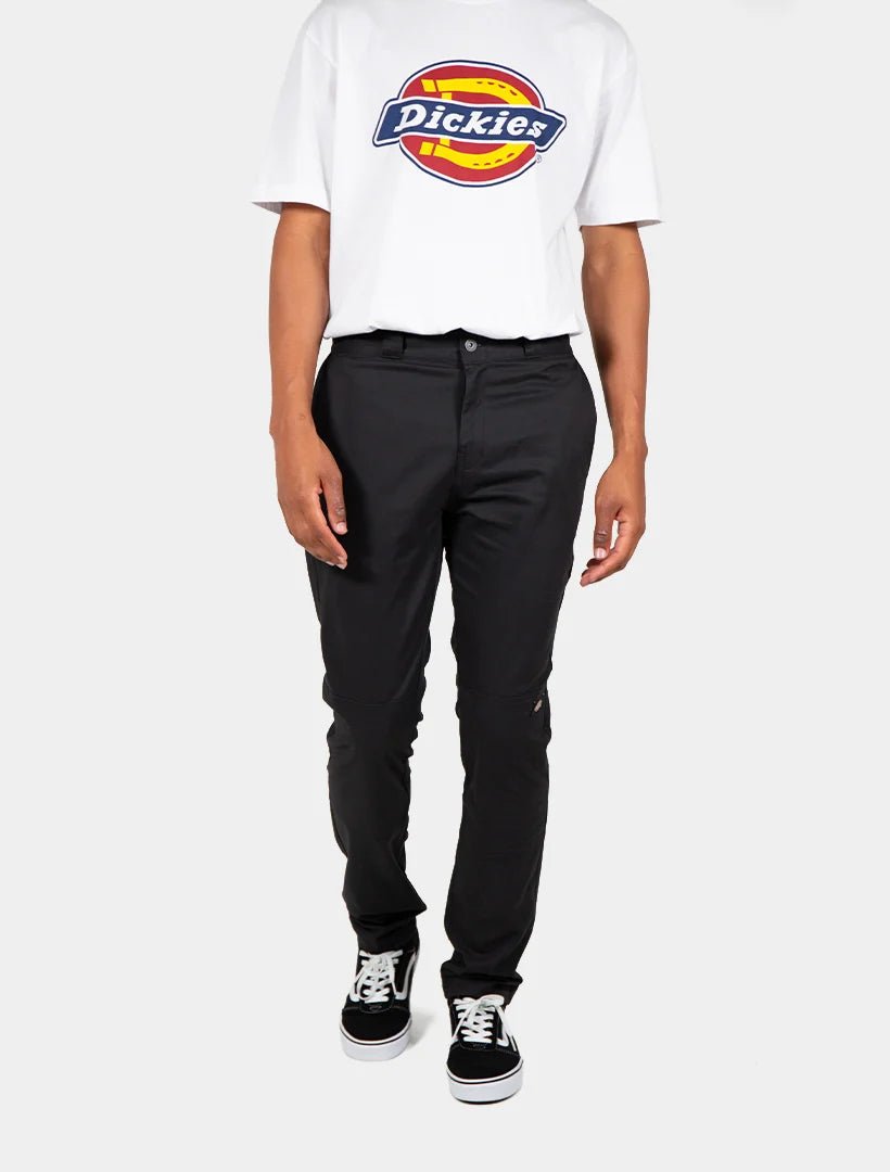 Skinny Straight Fit Double Knee Work Pant -DickiesDM326-PA03-BLACK-32