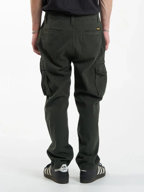 Slacker Union Cargo Pant - Thrillsta24 - 408f - og - Oil Green - 30