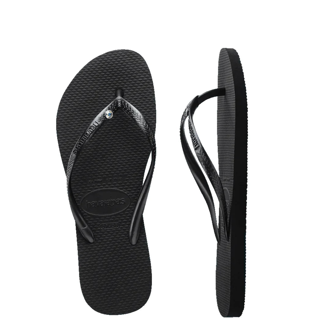 Slim Crystal SW ll Black - HavaianasHSCS0091 - Black - 35to36