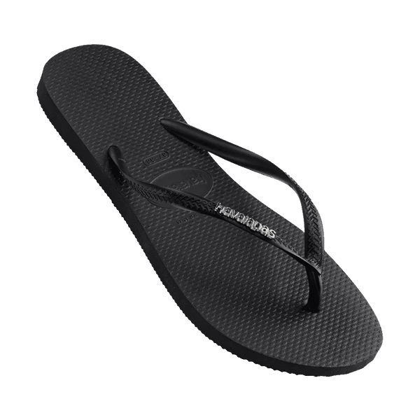 Slim Metal Logo Black/Silver -HavaianasHSLS2976-Black-3738