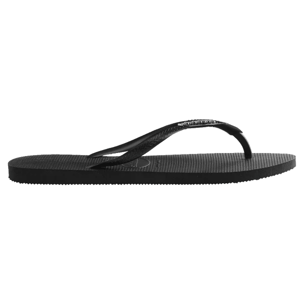 Slim Metal Logo Black/Silver -HavaianasHSLS2976-Black-3738