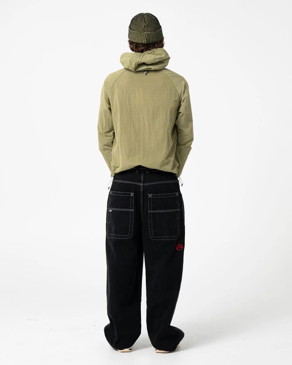 SLINGER THINSULATE BEANIE - RustyHBM0489-BLACK / SULPHUR-OSFM