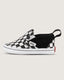 Slip On V Crib - VansAccentVN-0ASLFB7.BKW-Black / White-1