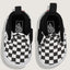 Slip On V Crib - VansAccentVN-0ASLFB7.BKW-Black / White-1