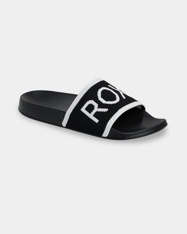 SLIPPY KNIT -RoxyURJSD03004-BLACK/WHITE-6