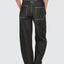 Sloane Low Rise Barrel Jean -ThrillsWTDP-477BRW-Raw Black-6