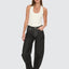 Sloane Low Rise Barrel Jean -ThrillsWTDP-477BRW-Raw Black-6