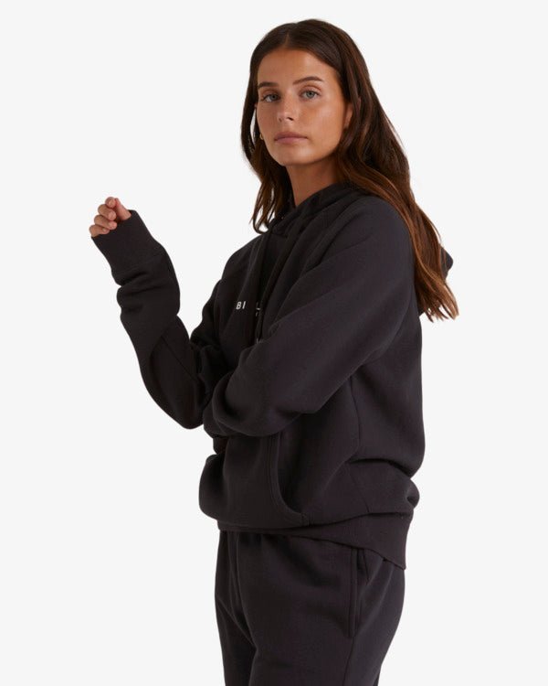 Society Pop Hood - BillabongUBJFT00211 - BLACK SANDS - M/10