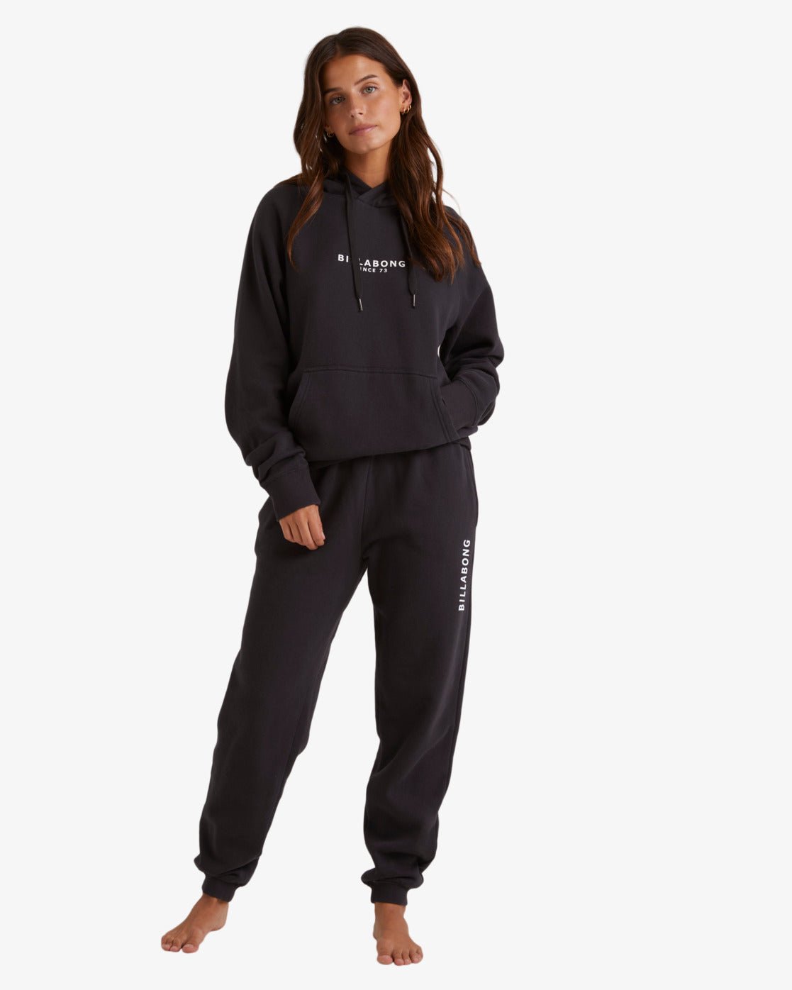 Society Pop Hood - BillabongUBJFT00211 - BLACK SANDS - M/10