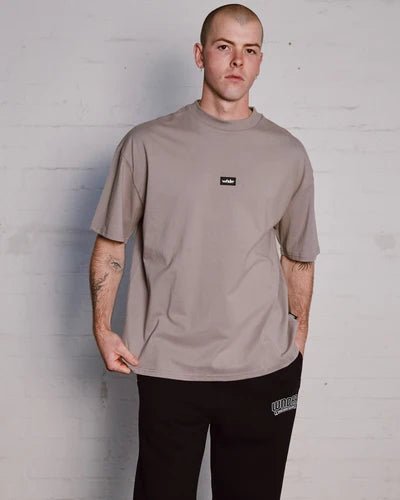 SOHO CLUB TEE -WNDRRW24EA017MOG-MOON GREY-M