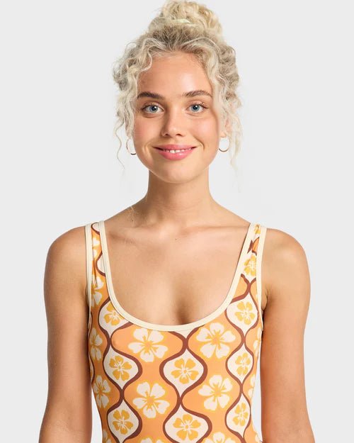 Sol Groove Retro Surf Suit - Billabong24O301606-TANGERINE-06