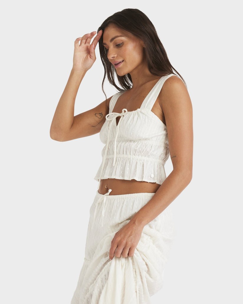 SOL SUNSET MIST TOP - Roxy26B043574 - Egret - XS