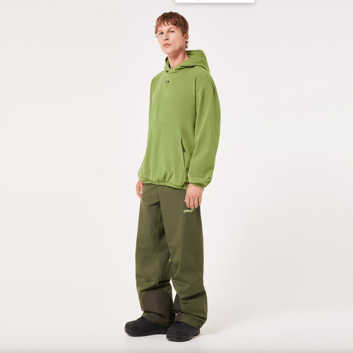Solar Rail Softshell Hoodie - OakleyFOA406119 - FRN - Fern - S