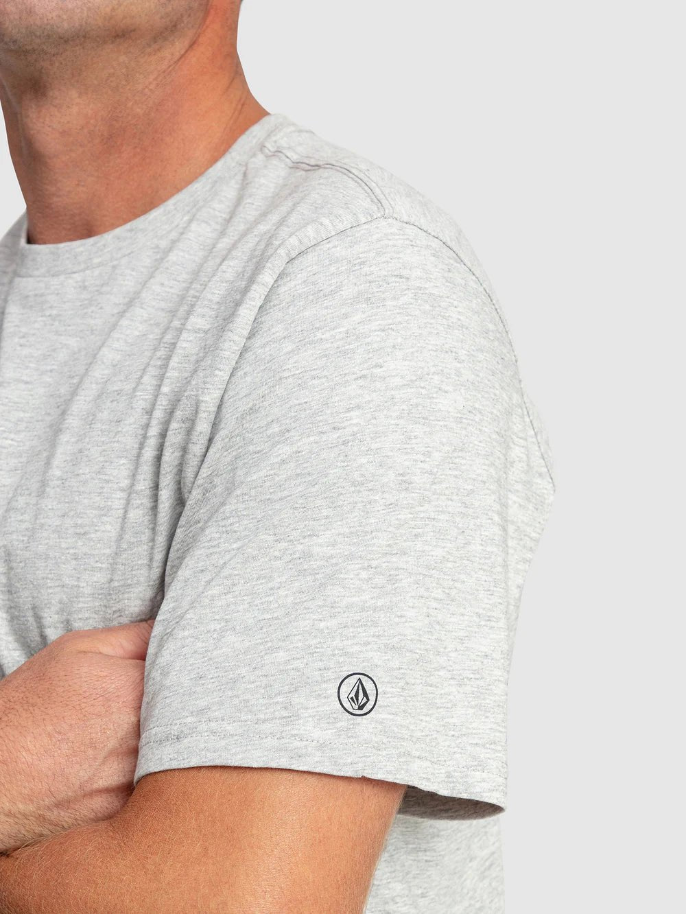 SOLID SS TEE - VolcomA5032274-GREY MARLE-S