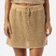 Soliel Crotchet Mini Skirt - Rip Curl029WSK - 5067 - Taupe - XS