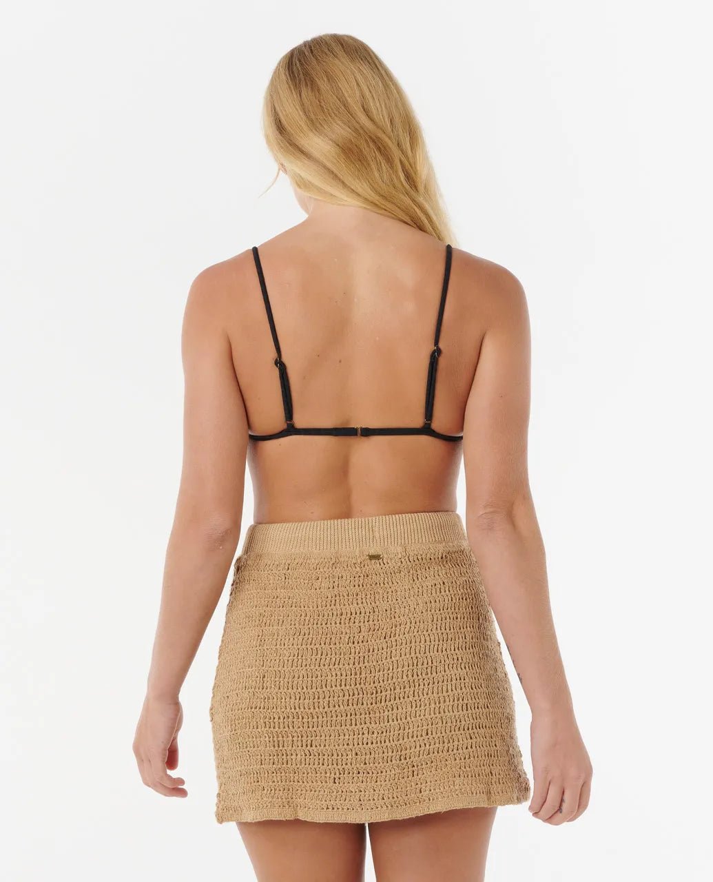 Soliel Crotchet Mini Skirt - Rip Curl029WSK - 5067 - Taupe - XS