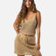 Soliel Crotchet Mini Skirt - Rip Curl029WSK - 5067 - Taupe - XS