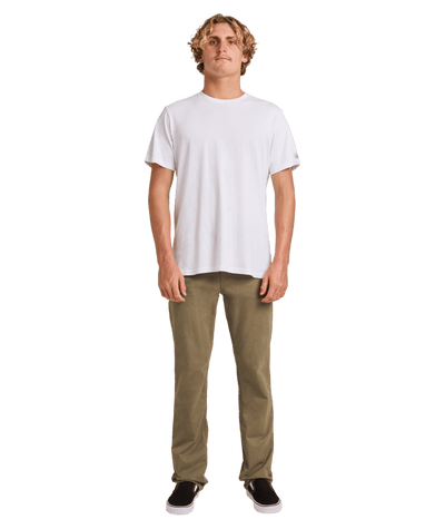 SOLVER LITE 5 POCKET - VolcomA1112308-ARMY GREEN COMBO-28