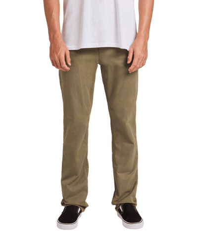 SOLVER LITE 5 POCKET - VolcomA1112308-ARMY GREEN COMBO-28