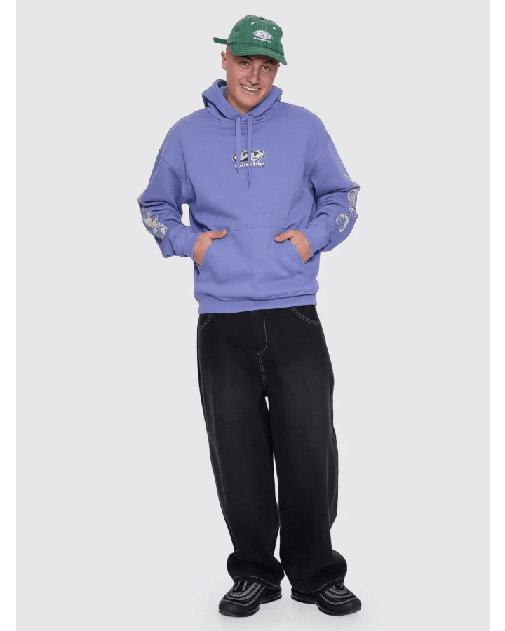 Sonic Pullover Hood - WorshipPA26-215I-Purple Haze-M