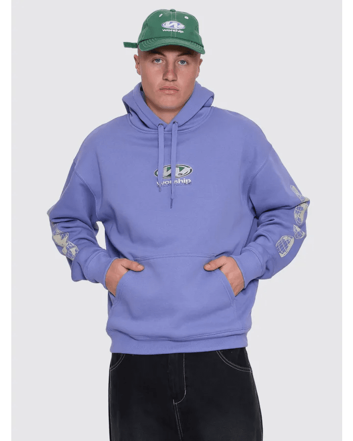 Sonic Pullover Hood - WorshipPA26-215I-Purple Haze-M