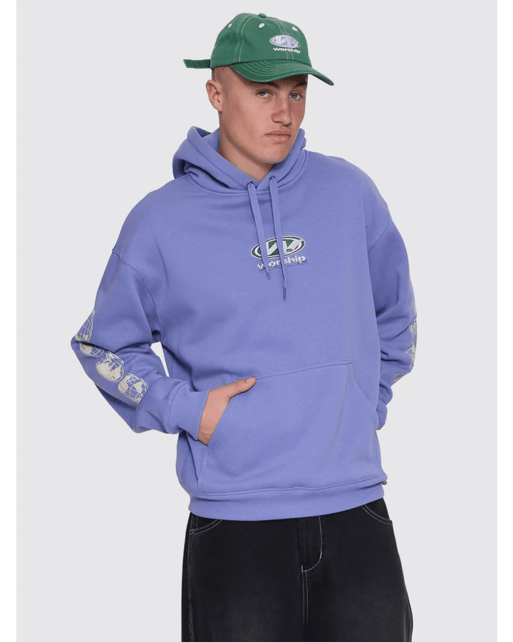 Sonic Pullover Hood - WorshipPA26-215I-Purple Haze-M