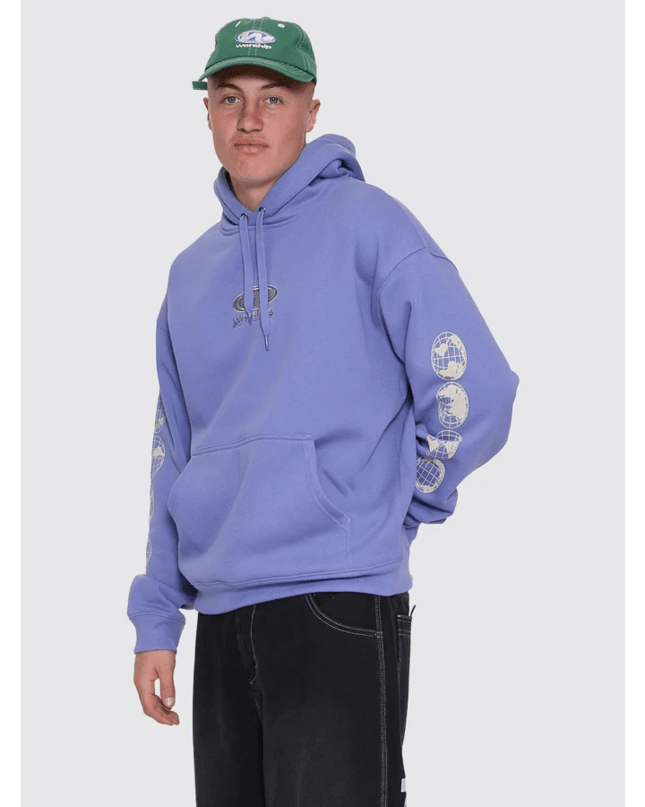 Sonic Pullover Hood - WorshipPA26-215I-Purple Haze-M