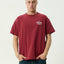 Sonoran - Boxy Tee - Washed Burgundy - AfendsM261016-WBG-WASHED BURGUNDY-S